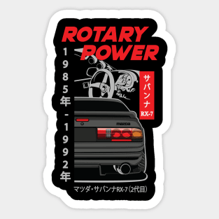 ROTARY POWER RX 7 FC Sticker